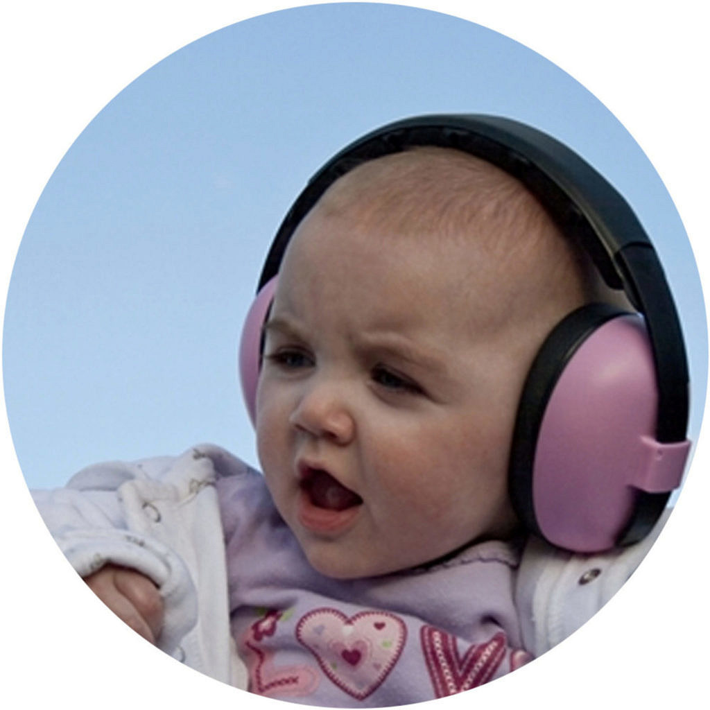 Baby Banz Earmuffs Protection auditive pour nourrissons de 0 à 2 ans et plus